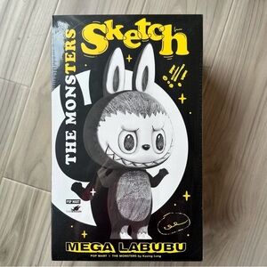 Mega 400% Labubu The Monsters Sketch